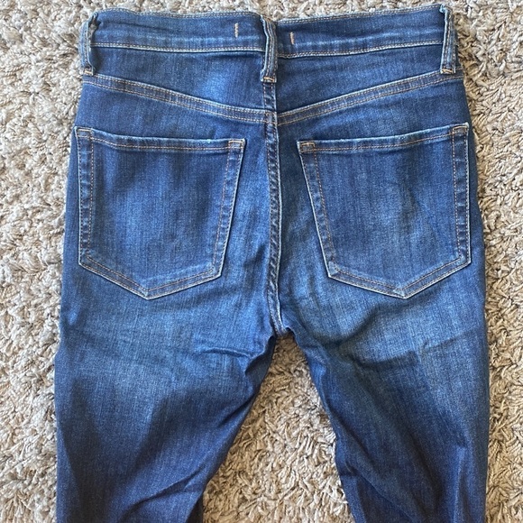 FREE PEOPLE Blue Jeans Size 25 - Picture 6 of 11